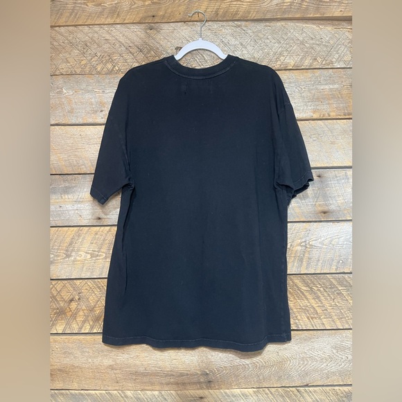 Darc Sport Wolves Black Skeleton Shirt Adult Medium Death Rose Oversized Tee - Picture 2 of 10